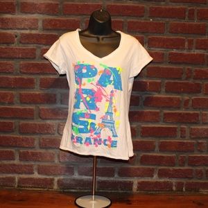 ⚫️Lady's Paris France T-Shirt